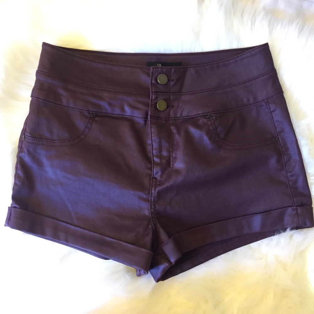 Forever 21 High Waisted Disco Shorts